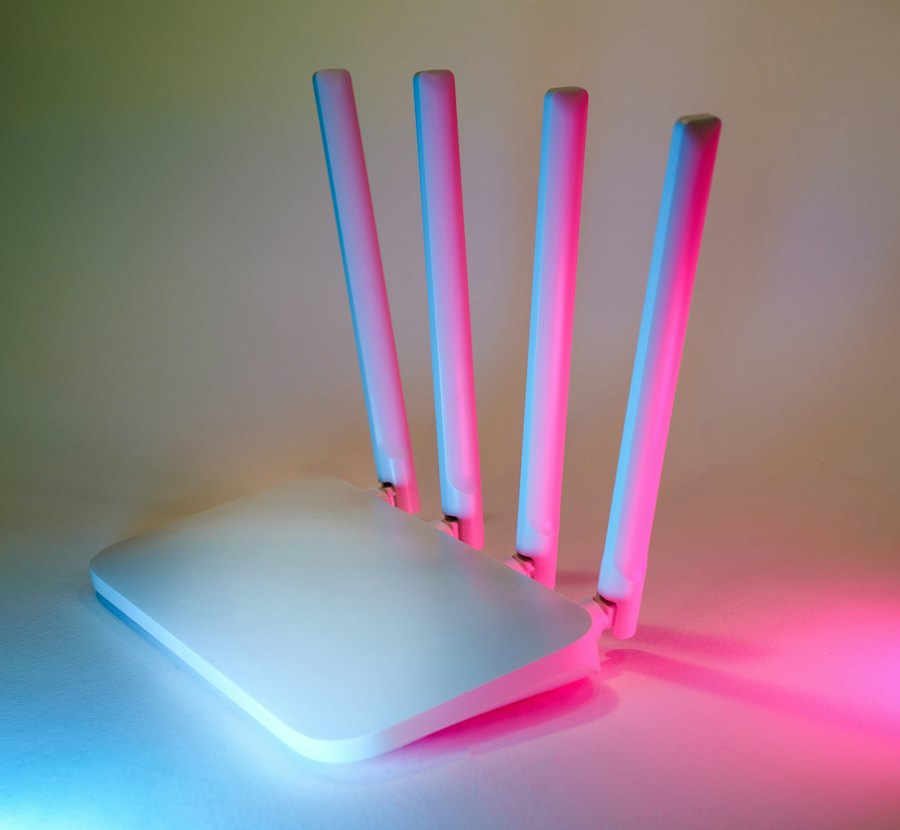 Laptop on a kitchen table